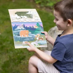 Parks Reusable Stickers Set