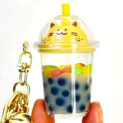 Pastel Kitty Floaty Key Charm