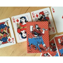 Paul & Babe Timber Playing Cards