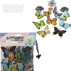 12 Piece Butterfly Mesh Bag Play Set