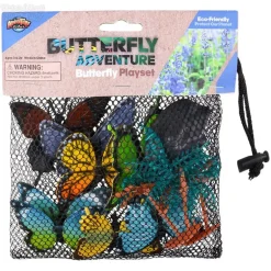 12 Piece Butterfly Mesh Bag Play Set