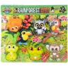 7 Piece Chunky Rainforest Wooden Puzzle