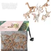 12 Piece Dino Fossil Mesh Bag Play Set