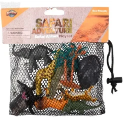 12 Piece Safari Mesh Bag Play Set