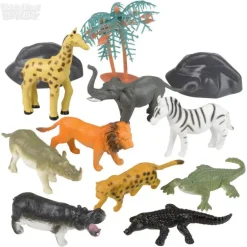 12 Piece Safari Mesh Bag Play Set