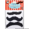 3.5" 3 Piece Stick On Mustache Set