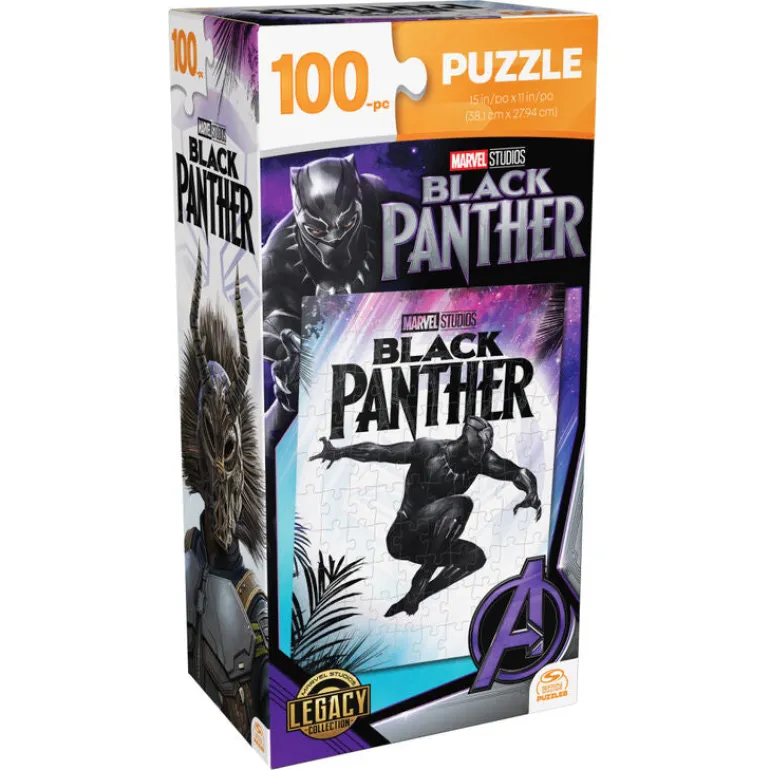 100-Piece Tower Jigsaw Puzzle - Marvel Comics Black Panther