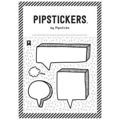 Pipsticks - Stickers Color In Speech Blocks