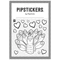 Pipsticks - Stickers Color In Peacock