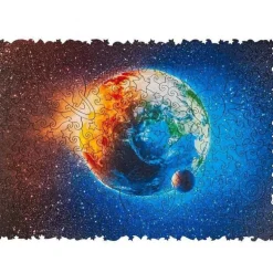 Planet Earth Wooden Jigsaw Puzzle