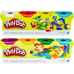 Play-Doh 4 oz. 4 Pack of Cans - Assorted Colors