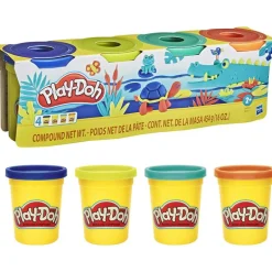 Play-Doh 4 oz. 4 Pack of Cans - Assorted Colors