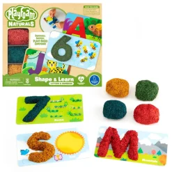 Playfoam Naturals Shape & Learn Letters & Numbers