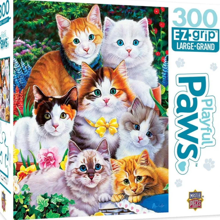 Playful Paws - Puuurfectly Adorable - 300 Piece EzGrip Puzzle
