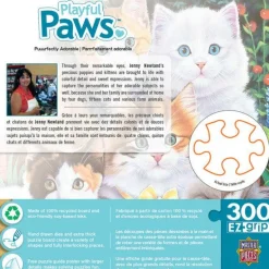 Playful Paws - Puuurfectly Adorable - 300 Piece EzGrip Puzzle