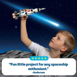 Plus-Plus Tube - 240 pc Saturn V Rock