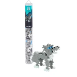Plus-Plus Tube - Gray Wolf