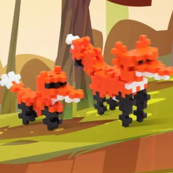 Plus-Plus Tube - Red Fox