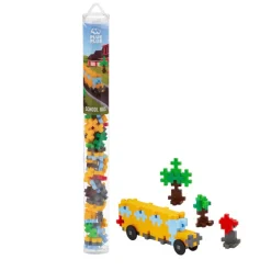 Plus-Plus Tube - School Bus