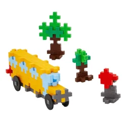 Plus-Plus Tube - School Bus