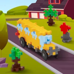 Plus-Plus Tube - School Bus