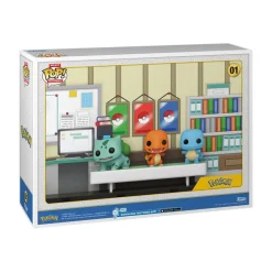 Pokemon - Bulbasaur, Charmander, & Squirtle Deluxe Funko Pop! Moment with Case