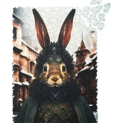 Pop-Art - Count Rabbit Wooden Puzzle - 250 Pieces