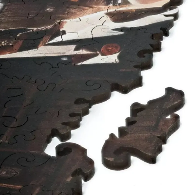 Pop-Art - Count Rabbit Wooden Puzzle - 250 Pieces