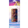 Princess 6 Pack Pencils on blister card
