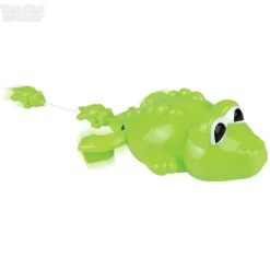 6" Pull-String Alligator Bath Toy