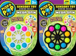 Push & Pop Sensory Toy Mega Spin