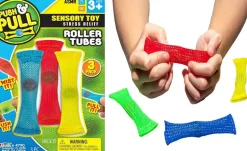 Push & Pull Sensory Toy Roller Tubes