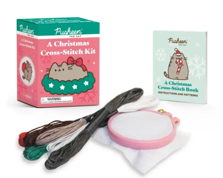 Pusheen: A Cross-Stitch Kit