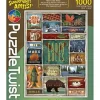 Puzzle Twist - Cabin Rules - 1,000 Piece Puzzle