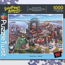 Puzzle Twist - Canal Park Duluth Minnesota - 1,000 Piece Puzzle