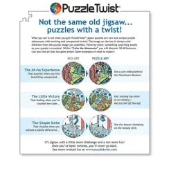 Puzzle Twist - Color Me Minnesota - 1,000 Piece Puzzle