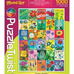 Puzzle Twist - Garden Delights - 1,000 Piece Puzzle