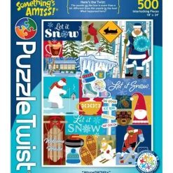Puzzle Twist - MinneSNOWta - 1,000 Piece Puzzle
