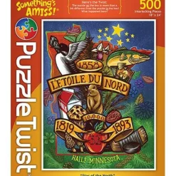 Puzzle Twist - Star of the North - 1,000 Piece Puzzle