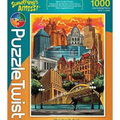 Puzzle Twist - Stars Over St. Paul - 1,000 Piece