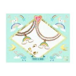 Rainbow Kumihimo Beads & Jewelry