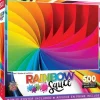 Rainbow Sauce - Twist and Swirl - 500 Piece Puzzle