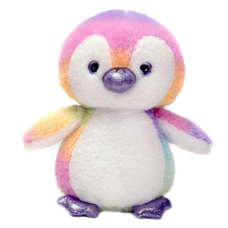 10.5" Rainbow Sherbet Standing Penguin