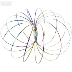 6" Rainbow Spiral Ring