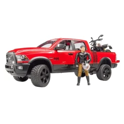 RAM 2500 Power Wagon with Scrambler Ducati Desert Sled