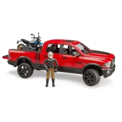 RAM 2500 Power Wagon with Scrambler Ducati Desert Sled