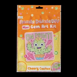 Razzle Dazzle DIY Gem Art Kit: Cheery Cactus