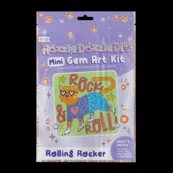 Razzle Dazzle DIY Gem Art Kit: Rolling Rocker