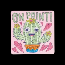 Razzle Dazzle DIY Gem Art Kit: Cheery Cactus
