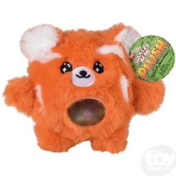 3" Red Panda Squeezy Bead Plush